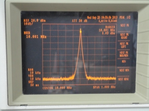 10 Mhz Agilent E4421B